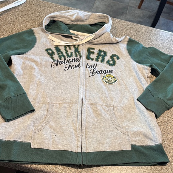 Green Bay Packers nfl zip up hoodie - Picture 1 of 2